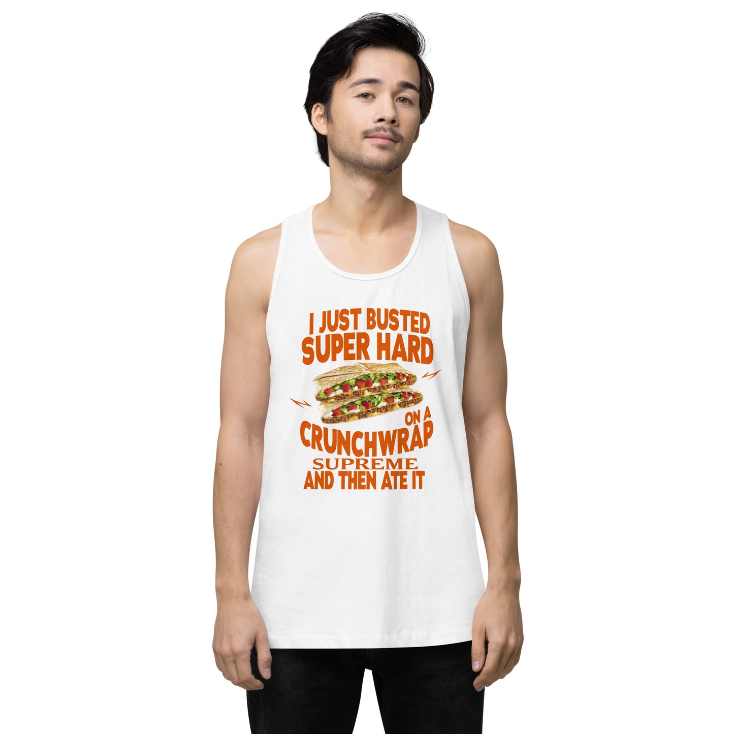 I Just Busted Super Hard BACO TELLE Tank Top