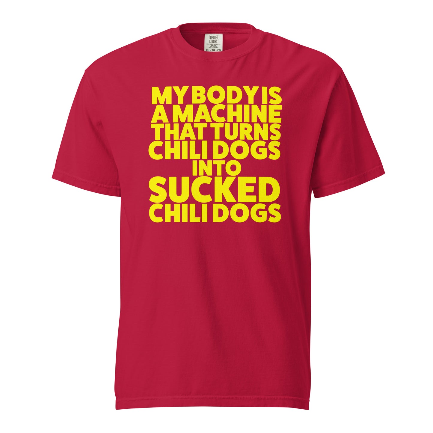 Sucked Chili Dogs Tee